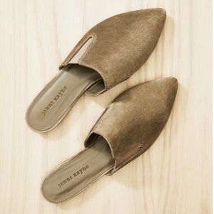 Jenni Kayne Suede Mule in ‘Laurel’